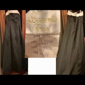 Black and White Formal Dress